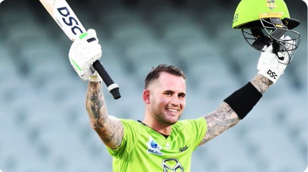 Alex Hales 110 -Syney Thunder highest totals in BBL history