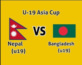 Nepal U19 vs Bangladesh U19 live score