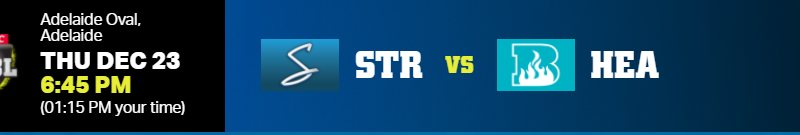 Adelaide Strikers vs Brisbane Heat Match 18 Preview