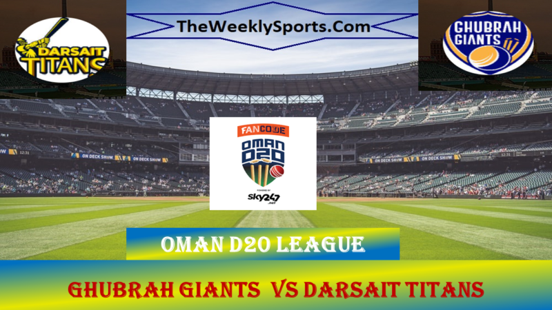 GG vs DT Oman D20 League