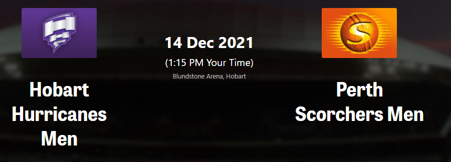 BBL 2021-22 Match 12    Hobart Hurricanes vs  Perth Scorchers   Match Preview, Prediction ,Dream11, Playing 11,head to head #BBL11, #PSvHH