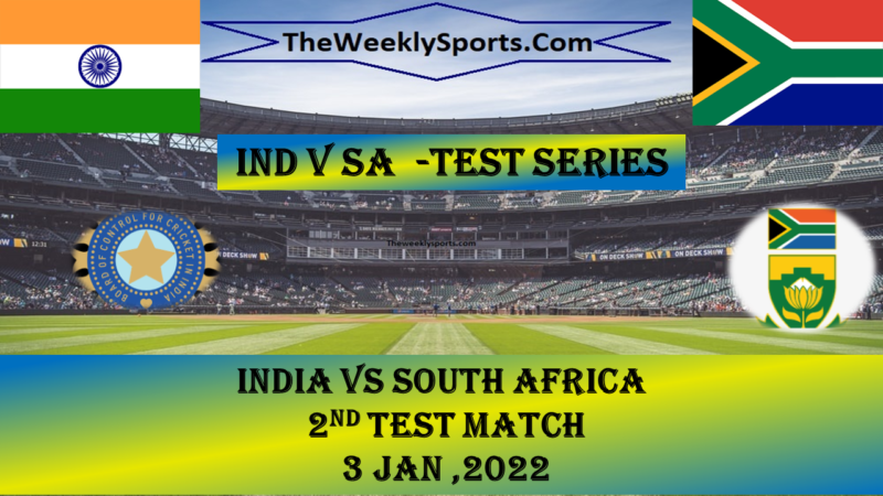 India vs South Africa 2nd test match