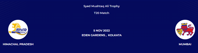 HP vs MUM SMAT 2022-23