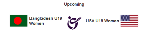 ICC U19 Women WC2023:USA U19 vs BAN U19 Match 18 Preview, Live score , live streaming
