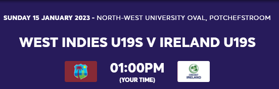 West Indies Women U19 vs Ireland Women U19  live streaming guide|Where To Watch WI-WU19 vs IRE-W U19 Women U19 T20 World Cup