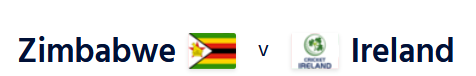 IRE vs ZIM 2021 – 3rd T20I Zimbabwe vs Ireland dream11,Head to head stats, live streaming guide