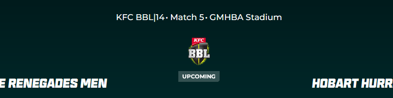 HH vs MR match 5 BBL14 match preview