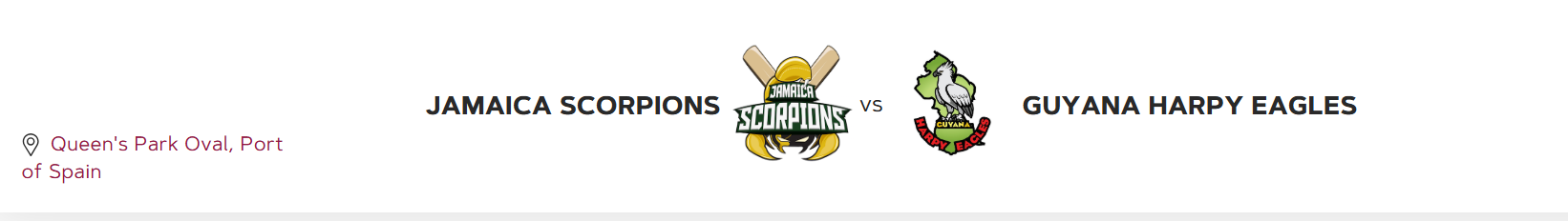 United CG Super 50 Cup 2025-26: Live Streaming Guide Jamaica Scorpions vs Guyana Harpy Eagle  JAMvGUY