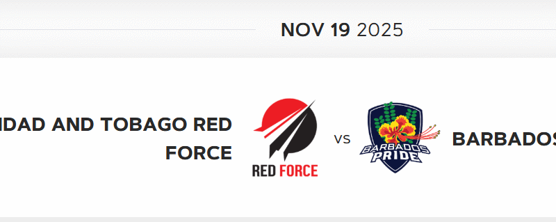 Barbados Pride vs T$T Red Force